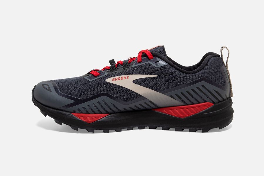 Brooks Cascadia 15 Gtx Trail Löparskor Herr - Svarta/Röda - 4058-GRPOJ